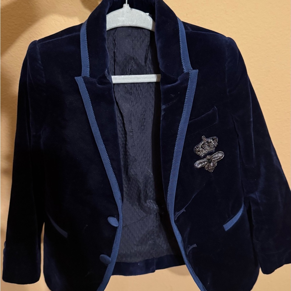 Dolce & Gabbana Kids Navy Blue Blazer